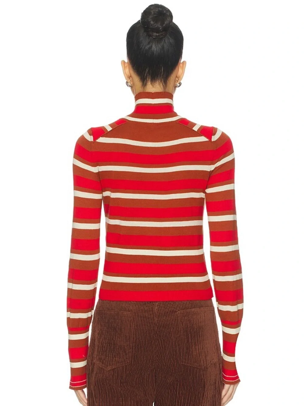 Free People Breeze Striped Turtleneck - Picture 2 of 2